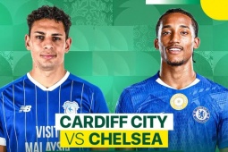 Trực tiếp bóng đá Cardiff City - Chelsea: "The Blues" phô diễn đẳng cấp (League Cup)