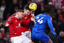 Trực tiếp bóng đá MU - Bournemouth: Shaw mất bóng, Semenyo gỡ hòa (Ngoại hạng Anh)