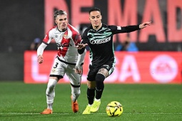 Kết quả bóng đá Rayo Vallecano - Real Betis: Cột dọc và thủ môn cứu nguy cho Antony (La Liga)