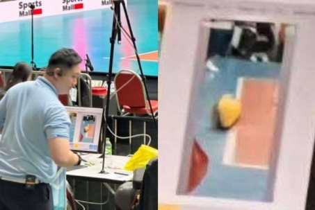 Đã có ảnh VAR tình huống quyết định khiến bóng chuyền Việt Nam thua Thái Lan