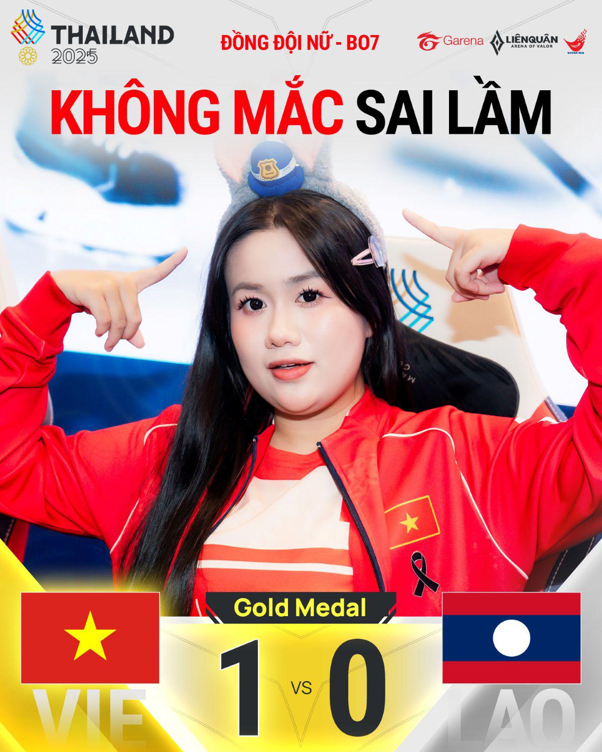 Ở chung kết tổng, lần lượt thắng Lào 1 - 0.