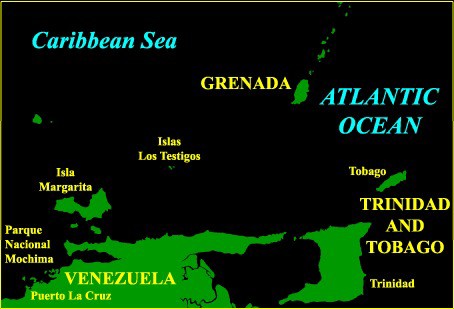 Grenada là đảo quốc giáp Venezuela. Ảnh: DLM