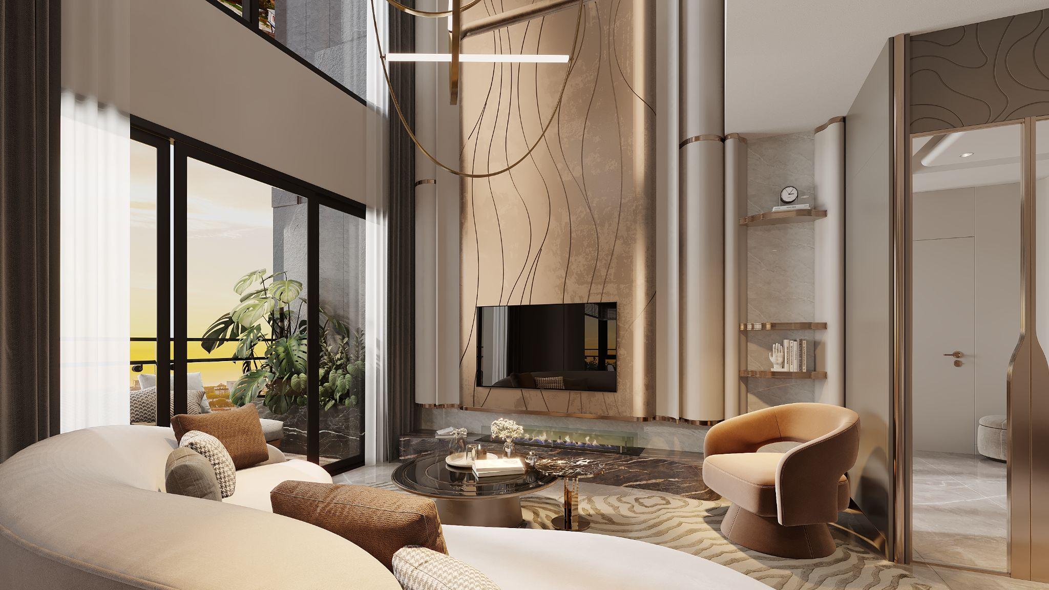 Chỉ 19 căn The Signature Duplex với thiết kế thông tầng, trần cao hơn 6m