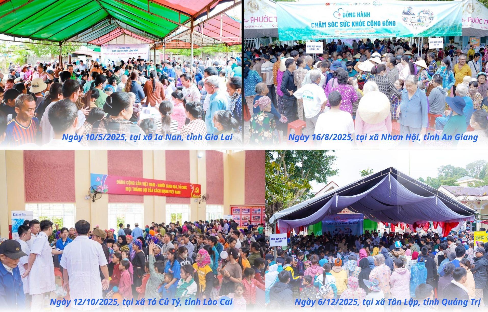 04 chương trình chăm sóc sức khỏe cộng đồng trọng điểm của DHG Pharma được thực hiện năm 2025