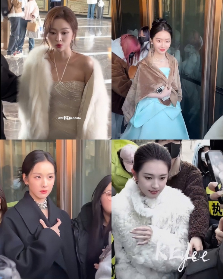 Bành Tiểu Nhiễm mang 20 miếng giữ nhiệt đi thảm đỏ Quốc Kịch Thịnh Điển 2025 - 9