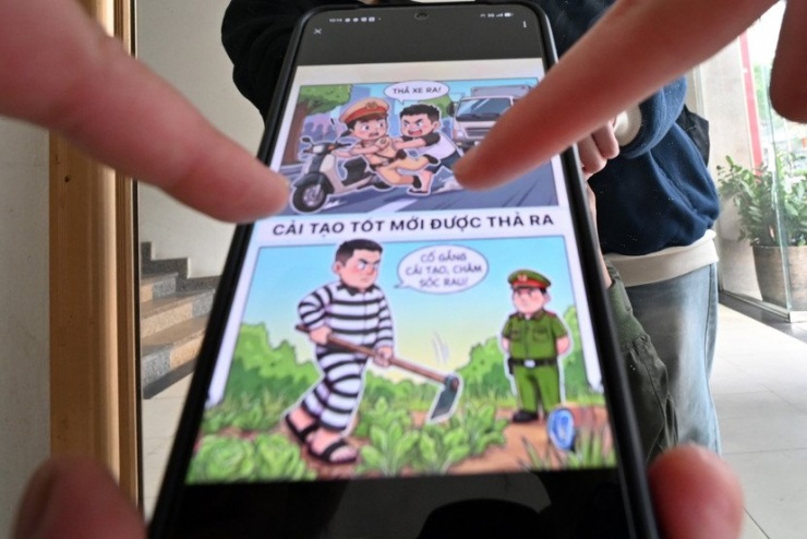 Fanpage "Triệu view": Cách Công an phường Ô Chợ Dừa "chạm" tới trái tim nhân dân để phục vụ tốt nhất. - 6