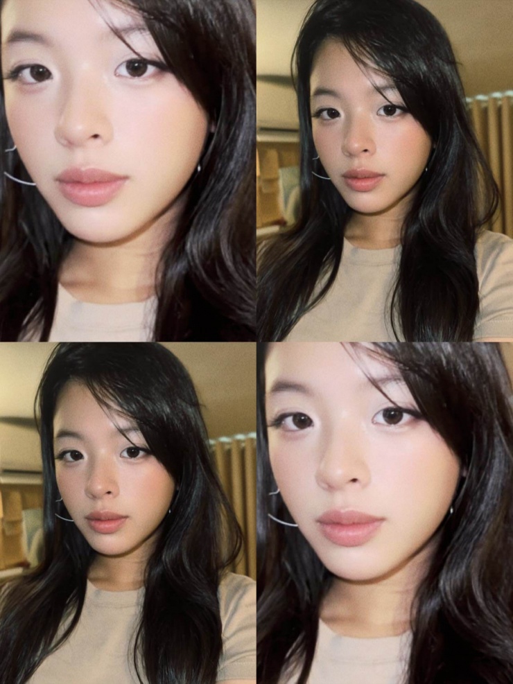 Mặt mộc của cô nàng gen Z sau khi giảm cân.