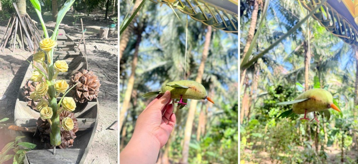 Một chút dễ thương tại Làng du lịch cộng đồng Nhị Hòa.