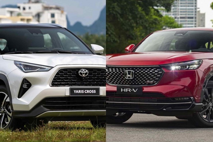 SUV cỡ B tầm trên dưới 700 triệu đồng chọn Honda HR-V hay Toyota Yaris Cross?