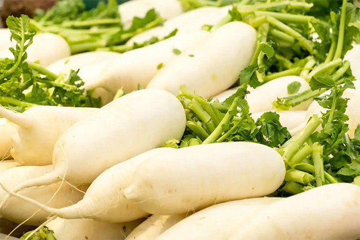 Có một số thực phẩm kỵ củ cải, nên tránh kết hợp. (Ảnh: Sohu)