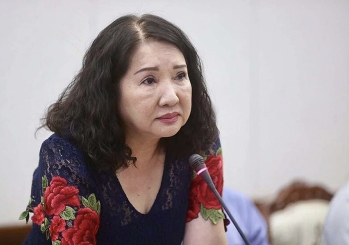 Bị can Nguyễn Thị Như Loan (Chủ tịch HĐQT kiêm Tổng Giám đốc Công ty Quốc Cường Gia Lai). Ảnh: M.K..