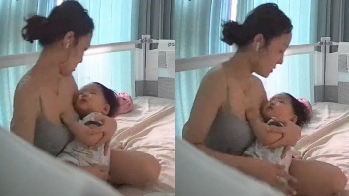 Mẹ trẻ ru con 'Xôi lạc, bánh khúc đây' khiến dân mạng vừa buồn cười vừa buồn ngủ - 1