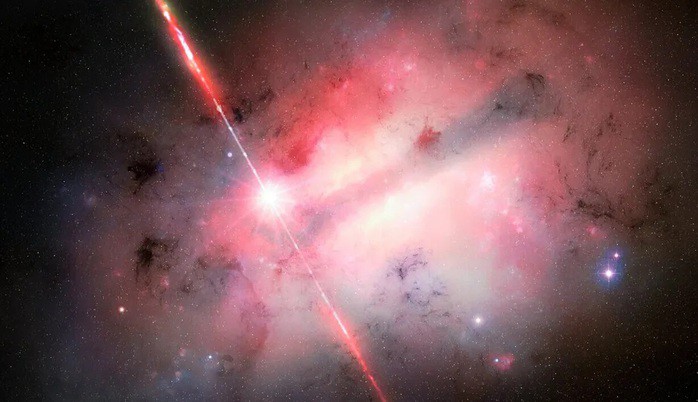 Một tín hiệu lạ dưới dạng tia gamma đã được phát hiện bởi Fermi - Ảnh: NOIRLab/NSF/AURA/M. Garlick