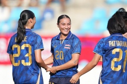 Trực tiếp bóng đá ĐT nữ Thái Lan - Indonesia: Chủ nhà mở tỷ số (SEA Games)