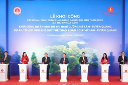 Vingroup khởi công đô thị nghỉ dưỡng suối khoáng và tổ hợp thể dục thể thao Mỹ Lâm – Tuyên Quang