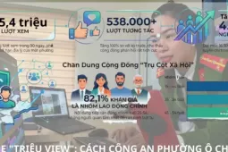 Fanpage "Triệu view": Cách Công an phường Ô Chợ Dừa "chạm" tới trái tim nhân dân để phục vụ tốt nhất.
