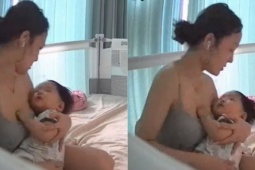 Mẹ trẻ ru con 'Xôi lạc, bánh khúc đây' khiến dân mạng vừa buồn cười vừa buồn ngủ