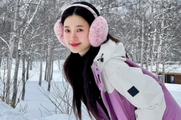 Midu trượt tuyết ở Hokkaido dưới trời -10 độ C