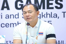 Trực tiếp họp báo U22 Thái Lan đấu U22 Việt Nam: HLV Thawatchai nói gì trước chung kết?