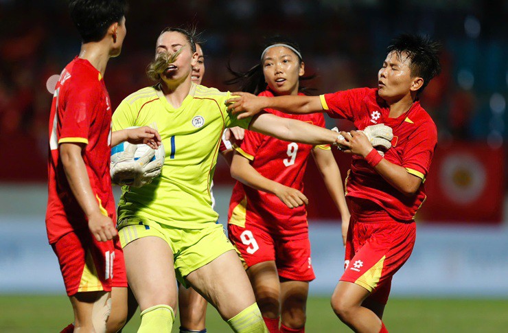 Trực tiếp bóng đá ĐT nữ Việt Nam - Philippines: Luân lưu cân não (CK SEA Games) (Hết giờ) - 6