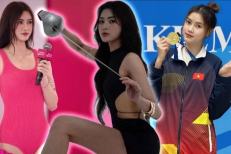 Vẻ gợi cảm của 'bản sao hoa hậu Đỗ Thị Hà' đang gây sốt ở SEA Games 33