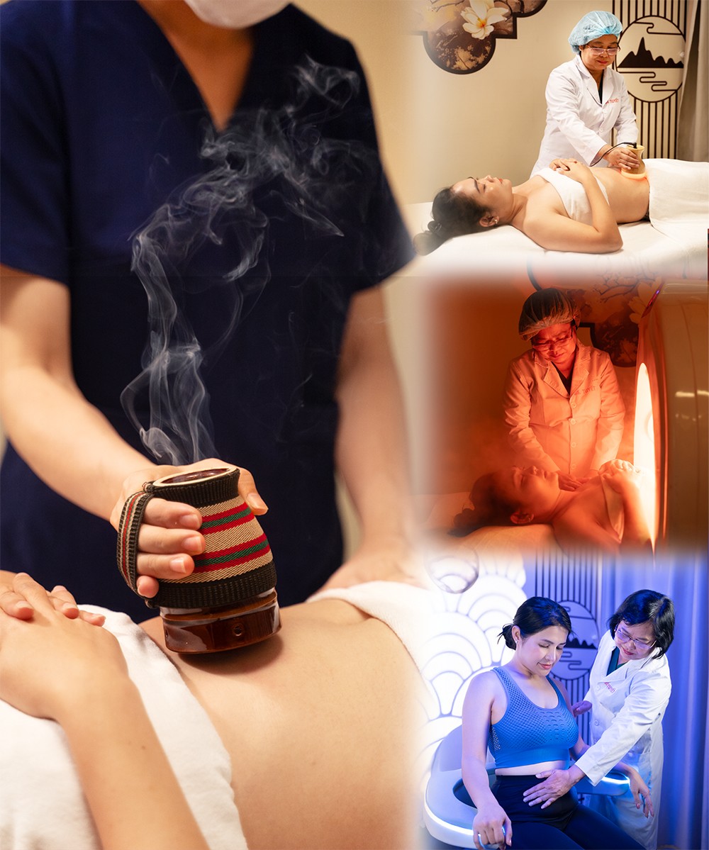 Quy trình detox thải độc cô bé kết hợp Đông y và máy công nghệ cao