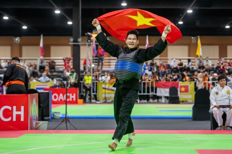 Duy Tuyến đoạt tấm HCV thứ 2 cho pencak silat