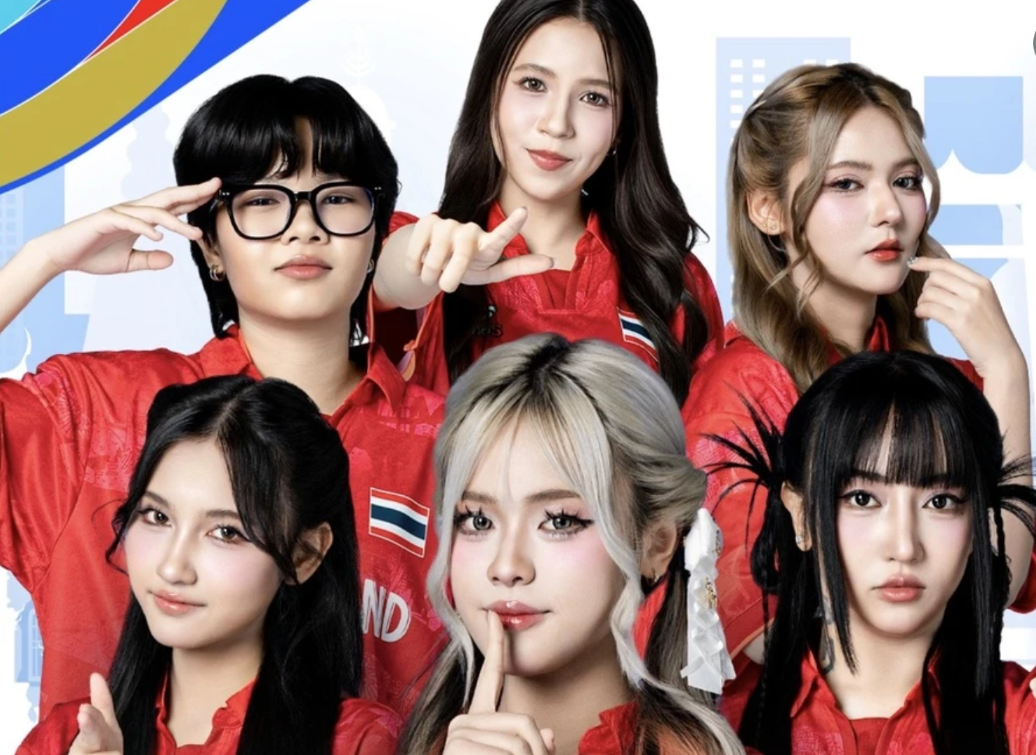 Tuyển nữ Liên Quân Mobile Thái Lan tại SEA Games 33.