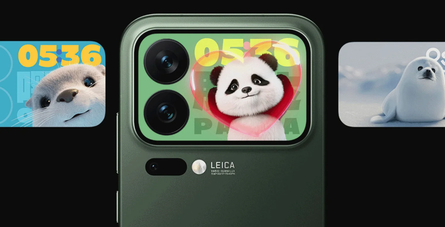 Màn hình phụ của&nbsp;Xiaomi 17 Pro Max vô cùng hữu ích.