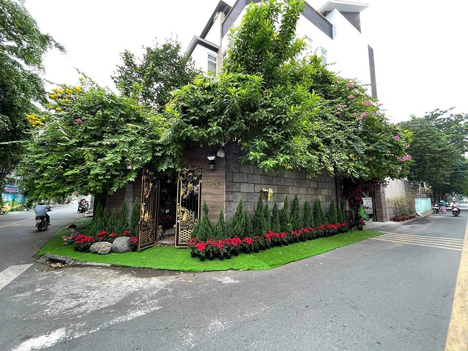 Biệt thự của Đàm Vĩnh Hưng có hai mặt tiền đường, được rao bán 115 tỷ đồng.