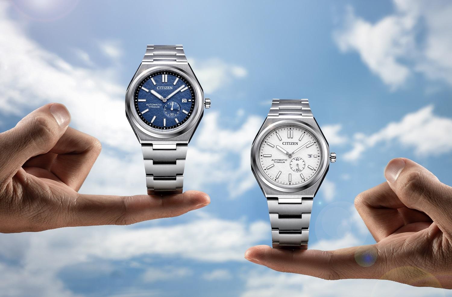 Đồng hồ Citizen nam Zenshin nhẹ, thoải mái khi đeo trên tay nhờ chất liệu Super Titanium.