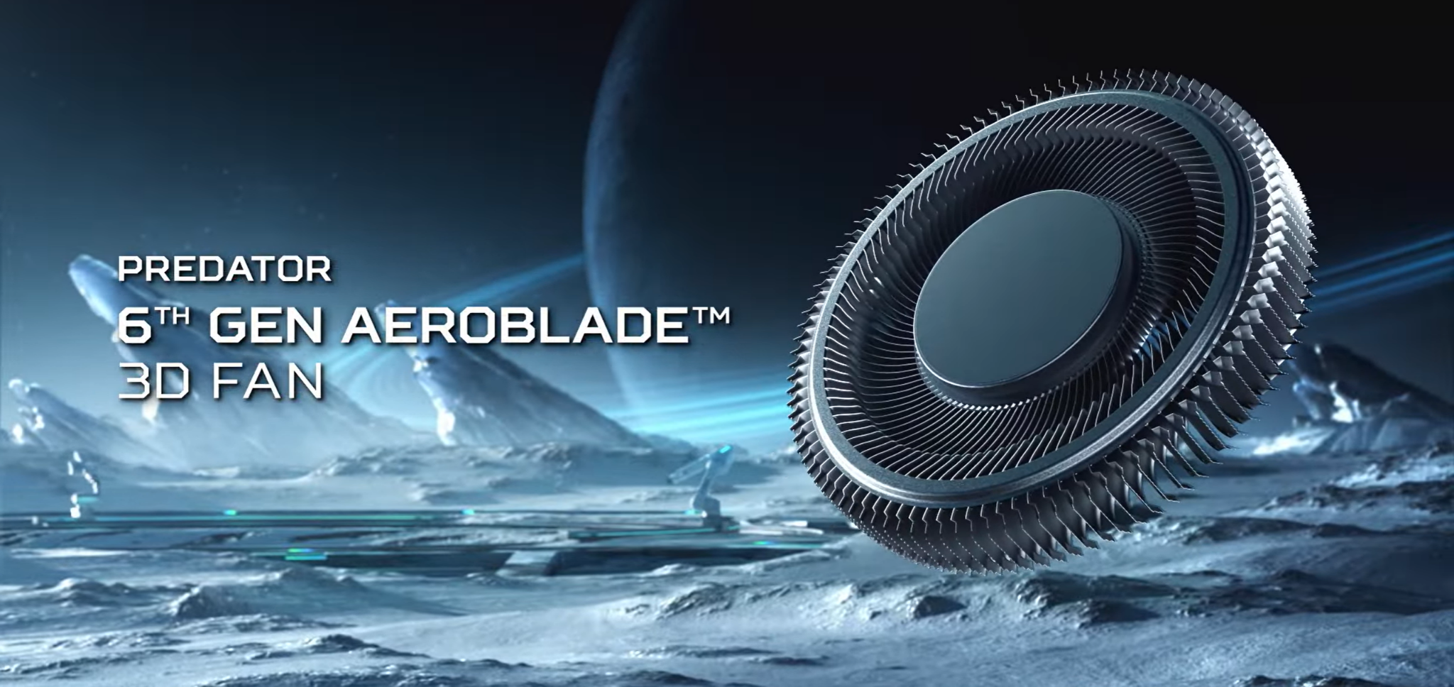 Tản nhiệt kim loại AeroBlade 3D thế hệ 6