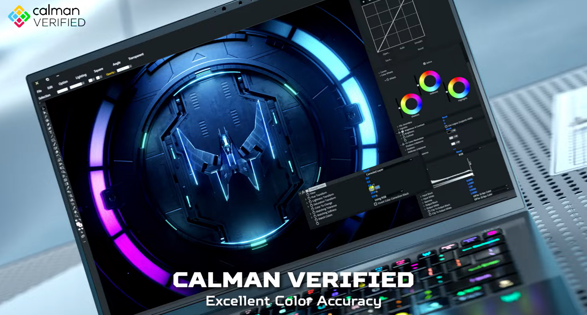 Chứ nhận Calman Verified về độ hiển thị màu sắc chuẩn xác