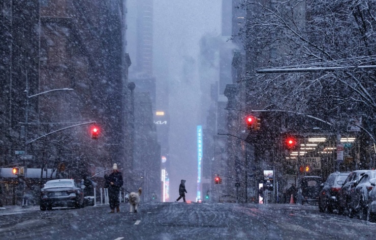New York như 'xứ thần tiên' trong tận tuyết đầu mùa - 8