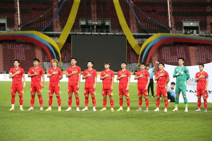 Đội tuyển bóng đá nam U22 quốc gia. Ảnh: SN