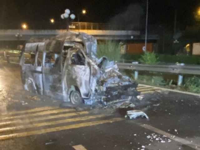 Cảnh sát nêu điểm bất thường vụ xe cứu thương húc đuôi xe đầu kéo khiến 3 người chết