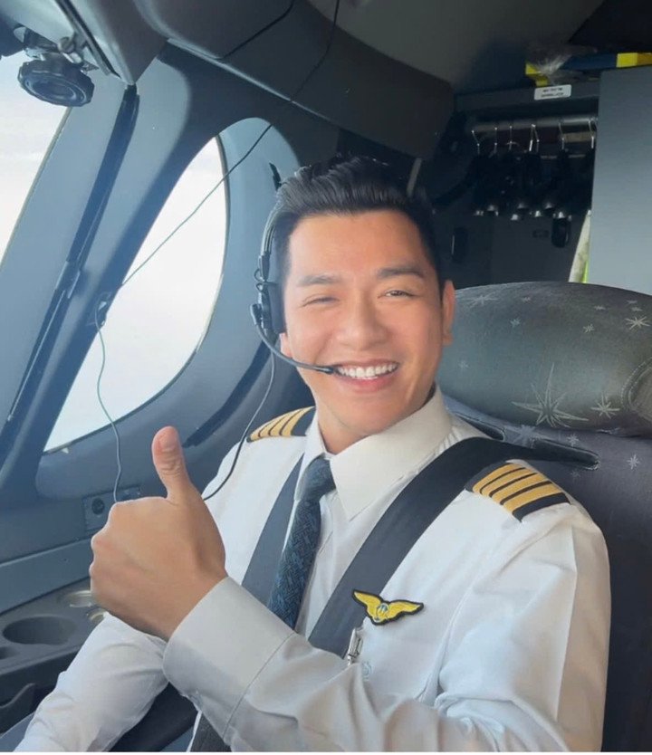 Cơ trưởng Nguyễn Lê Hoàng.