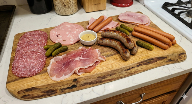 Thịt chế biến sẵn không chỉ chứa nhiều chất béo bão hòa xấu mà còn chứa lượng muối cao rất dễ gây bệnh tim mạch.