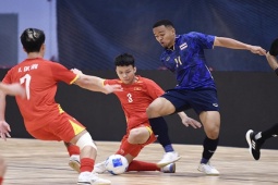 Trực tiếp bóng đá futsal nam Việt Nam - Thái Lan: Tiếc nuối cuối trận (SEA Games) (Hết giờ)