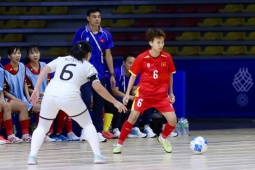 Trực tiếp bóng đá futsal nữ Việt Nam - Indonesia: Ghi bàn thứ 5, ấn định HCV (CK SEA Games) (Hết giờ)