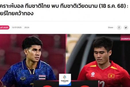 Báo Thái Lan đánh giá đội nhà ở "cửa dưới", chỉ ra điểm mạnh nhất của U22 Việt Nam