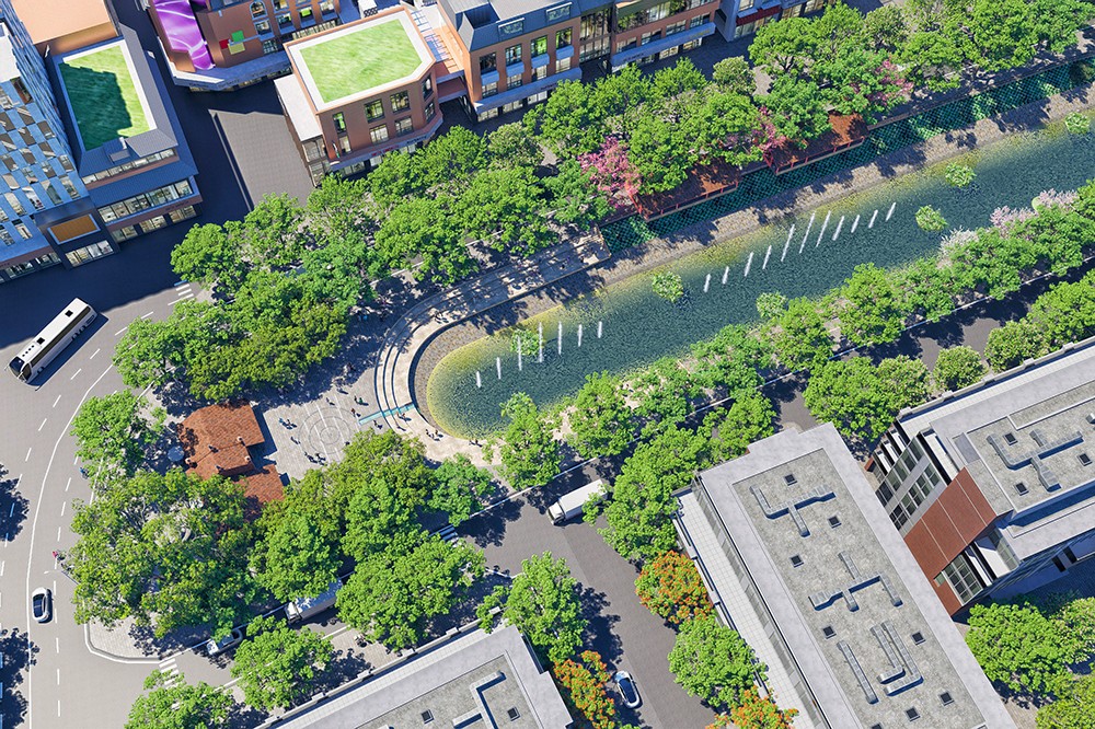 Dự án sẽ kiến tạo không gian xanh ấn tượng và mới mẻ cho thủ đô