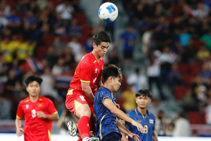 U22 Việt Nam và U22 Thái Lan mang đến thế trận hấp dẫn