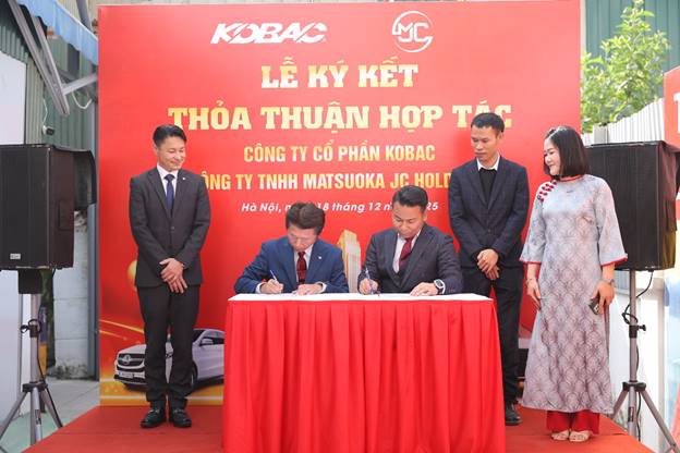 Lễ kí kết hợp tác giữa KOBAC và MJC