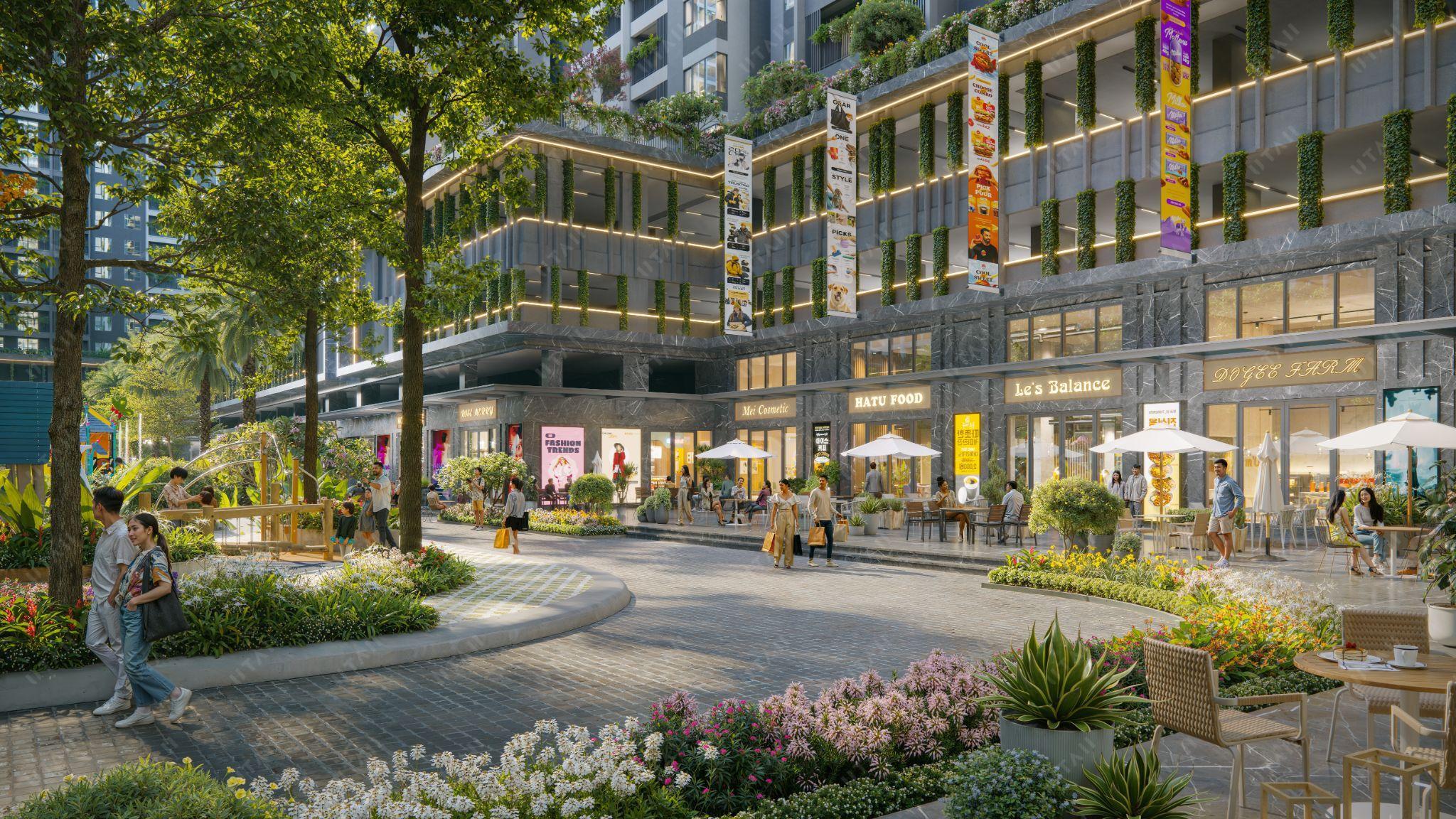 Không gian sống – mua sắm – thư giãn giao thoa trong nhịp sống hiện đại tại The Win City - Nguồn: Thắng Lợi Group