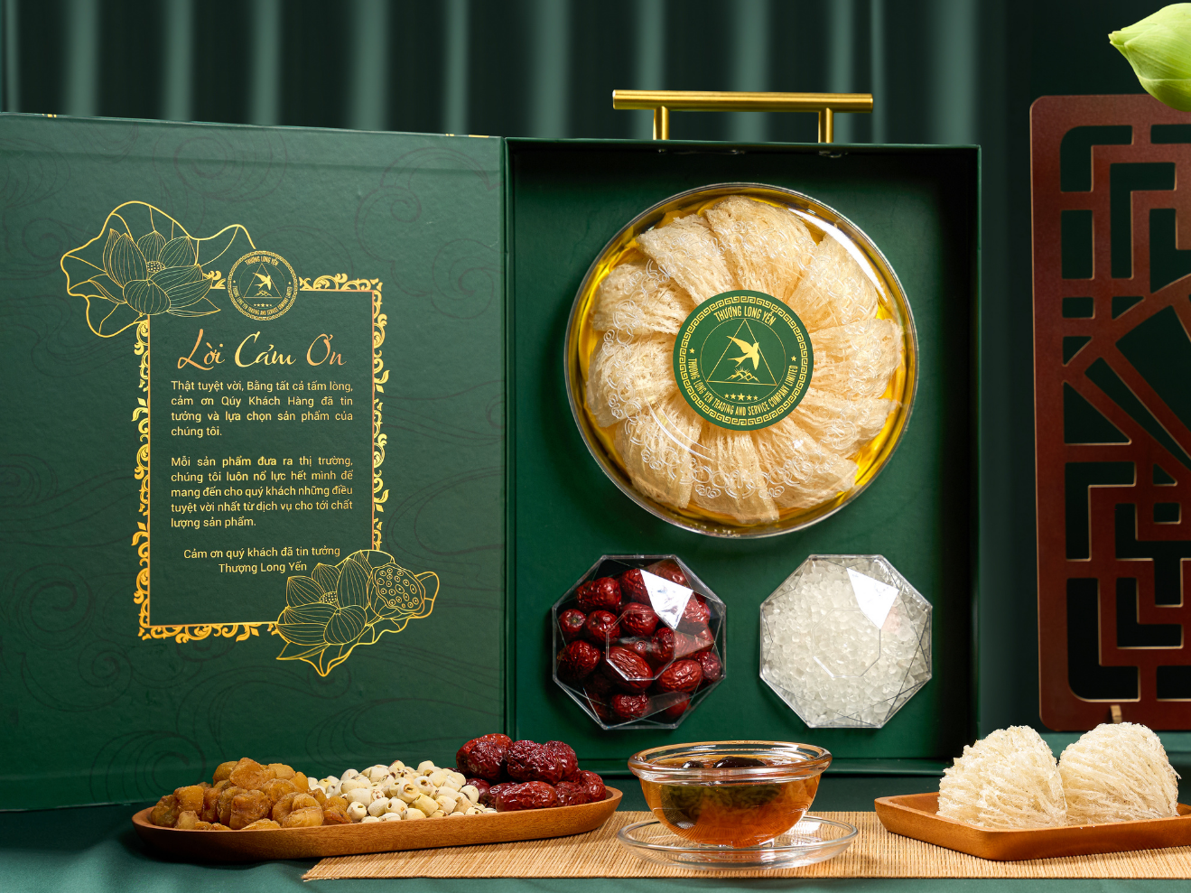 Set Quà Yến Sào Cao Cấp của Thượng Long Yến