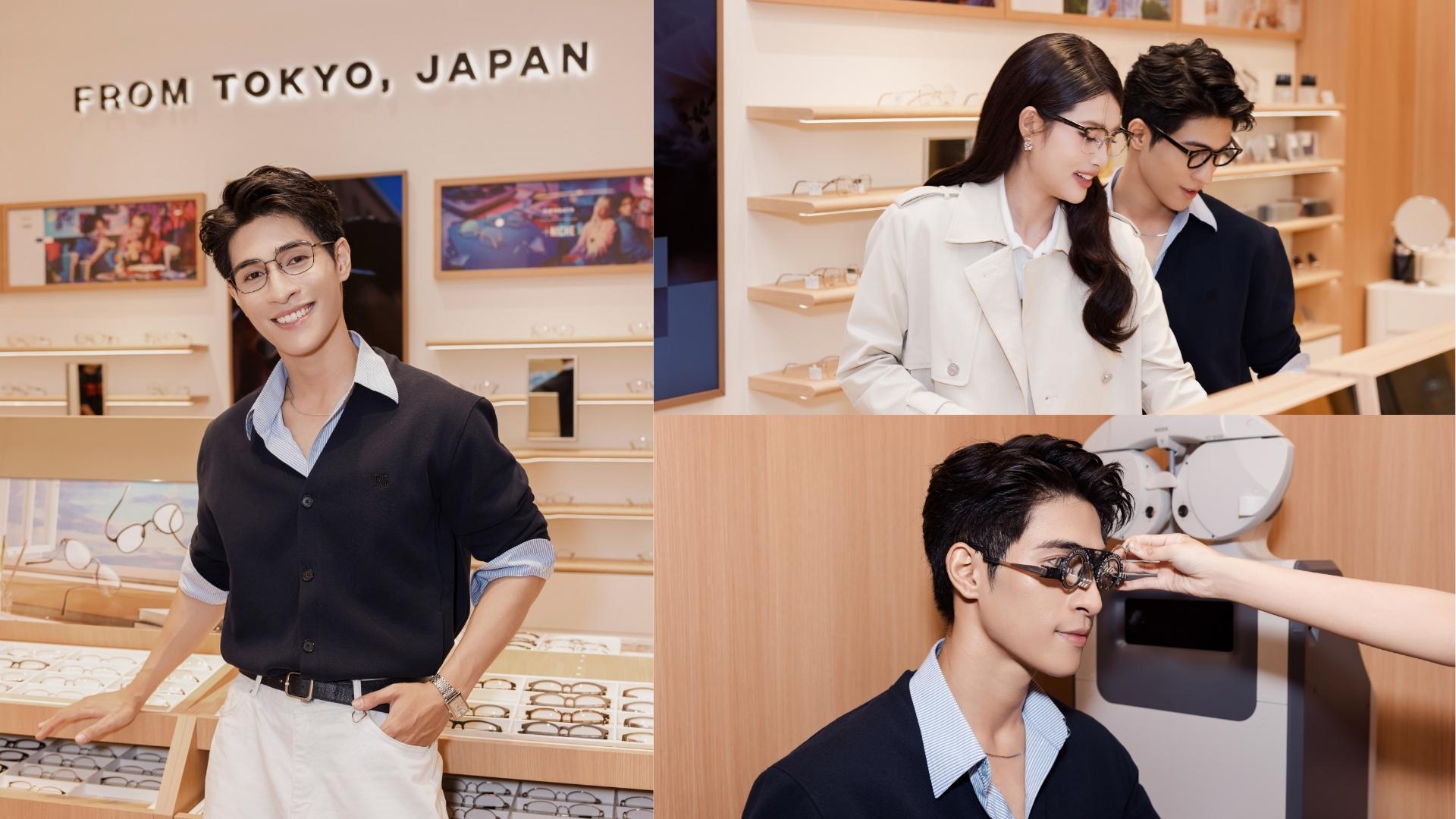 Diễn viên Trần Hiếu trải nghiệm mua sắm và dịch vụ đo mắt tại cửa hàng mới OWNDAYS Sense City Phạm Văn Đồng