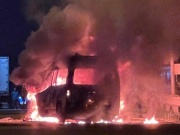 Nhận định ban đầu vụ xe cứu thương tông đuôi xe đầu kéo rồi bốc cháy làm 3 người chết