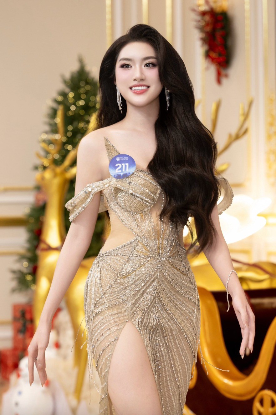 Phương Oanh chia sẻ: "Đến với cuộc thi, tôi mong muốn thể hiện phiên bản toàn diện nhất, dù chưa hoàn hảo nhưng luôn không ngừng học hỏi và phát triển. Hành trình sắp tới sẽ là cơ hội để lan tỏa những giá trị mà tôi theo đuổi đó là sự kiên cường, tinh thần tự chủ, cùng khát vọng dám mơ lớn và dám hành động".