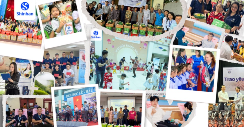 Hành trình tài chính nhân văn của Shinhan Finance đã trải dài khắp mọi miền Tổ quốc trong năm 2025